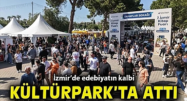İzmir'de edebiyatın kalbi Kültürpark'ta attı
