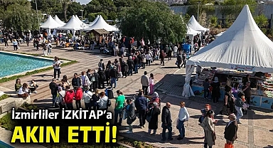 İzmirliler İZKİTAP'a akın etti