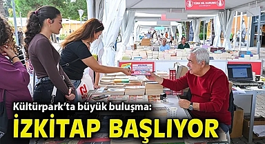 Kültürpark'ta büyük buluşma: İZKİTAP başlıyor