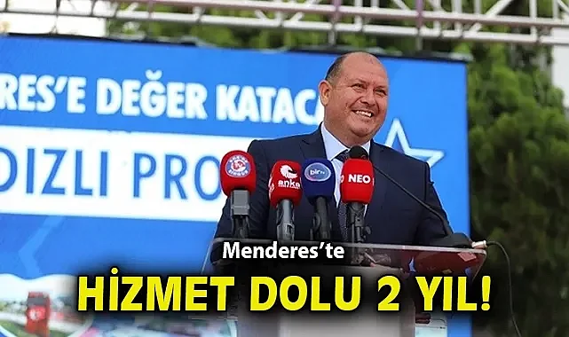 Menderes'te Hizmet Dolu 2 Yıl