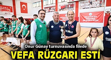 Onur Günay turnuvasında filede vefa rüzgarı esti