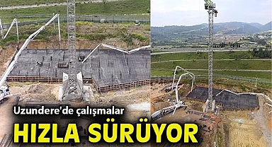 Uzundere'de çalışmalar hızla sürüyor