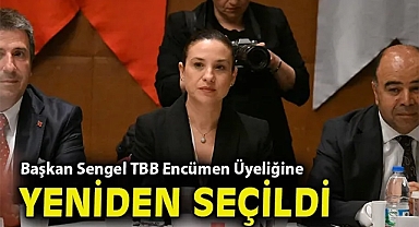 Başkan Sengel TBB Encümen Üyeliğine yeniden seçildi