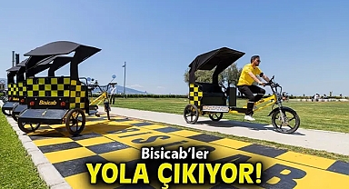 Bisicab'ler yola çıkıyor