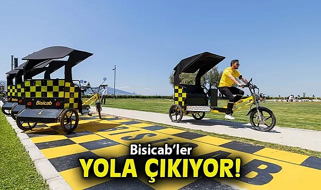 Bisicab'ler yola çıkıyor