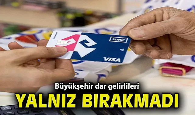 Büyükşehir dar gelirlileri yalnız bırakmadı
