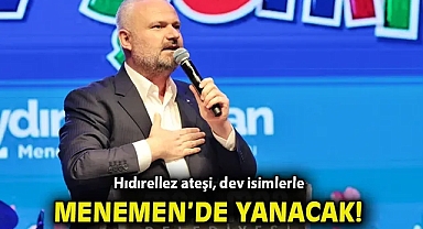 Hıdırellez ateşi, dev isimlerle Menemen'de yanacak