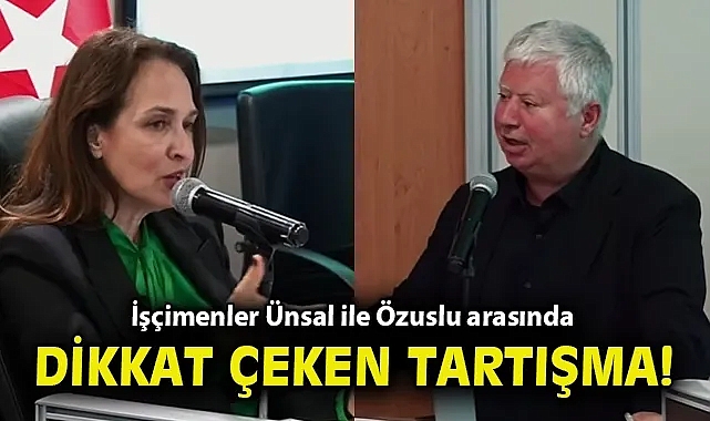 İşçimenler Ünsal ile Özuslu arasında dikkat çeken tartışma!