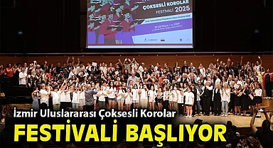 İzmir Uluslararası Çoksesli Korolar Festivali başlıyor