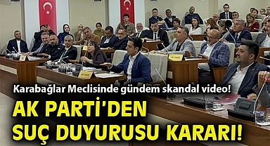 Karabağlar Meclisinde gündem skandal video! AK Parti'den suç duyurusu kararı!