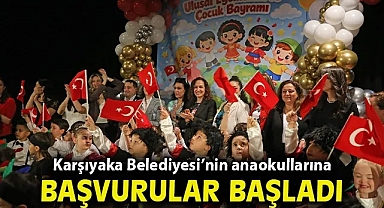 Karşıyaka Belediyesi'nin anaokullarına başvurular başladı