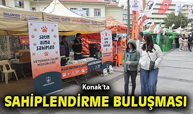 Konak'ta sahiplendirme buluşması: 11 can dost yeni yuvalarına kavuştu