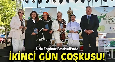 Urla Enginar Festivali'nde İkinci Gün Coşkusu