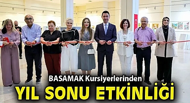 BASAMAK KURSİYERLERİNDEN YIL SONU ETKİNLİĞİ