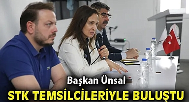 Başkan Ünsal, STK temsilcileriyle buluştu