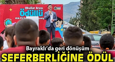 Bayraklı'da geri dönüşüm seferberliğine ödül