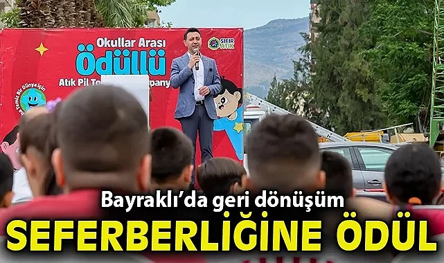 Bayraklı'da geri dönüşüm seferberliğine ödül