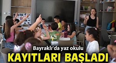 Bayraklı'da yaz okulu kayıtları başladı