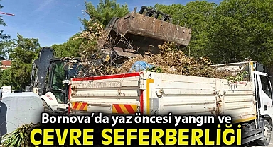 Bornova'da yaz öncesi yangın ve çevre seferberliği