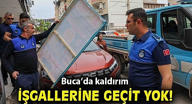 Buca'da kaldırım işgallerine geçit yok