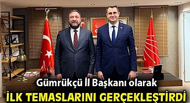 CHP İzmir'de Utku Gümrükçü Dönemi Başladı: İlk Temaslar Gerçekleşti