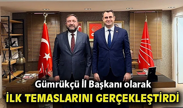 CHP İzmir'de Utku Gümrükçü Dönemi Başladı: İlk Temaslar Gerçekleşti