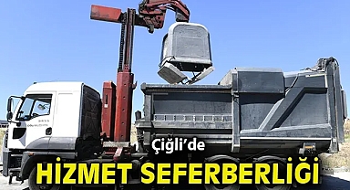 Çiğli'de Hizmet Seferberliği Sürüyor