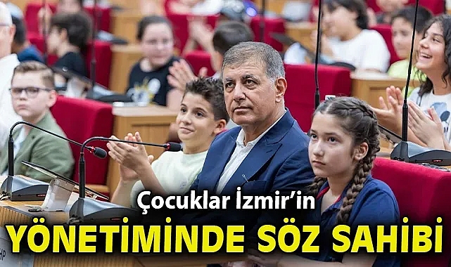Çocuklar İzmir'in yönetiminde söz sahibi