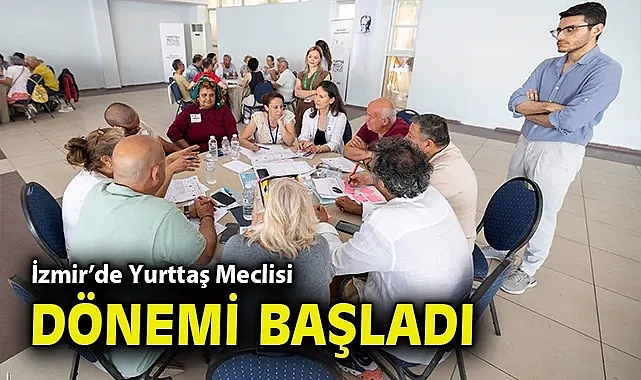İzmir'de Yurttaş Meclisi dönemi başladı