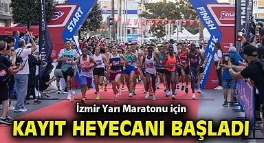 İzmir Yarı Maratonu için kayıt heyecanı başladı
