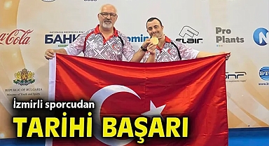İzmirli sporcudan tarihi başarı