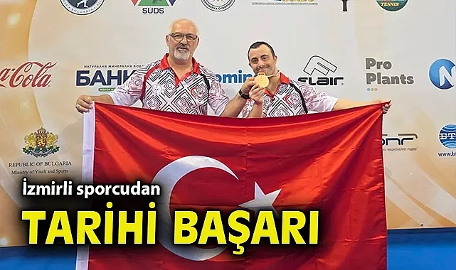 İzmirli sporcudan tarihi başarı