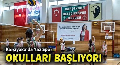 Karşıyaka'da Yaz Spor Okulları başlıyor!