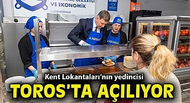 Kent Lokantaları'nın yedincisi Konak Toros'ta açılıyor