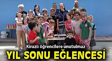 Kirazlı öğrencilere unutulmaz yıl sonu eğlencesi