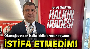 Okuroğlu'ndan istifa iddialarına net yanıt: İstifa etmedim!