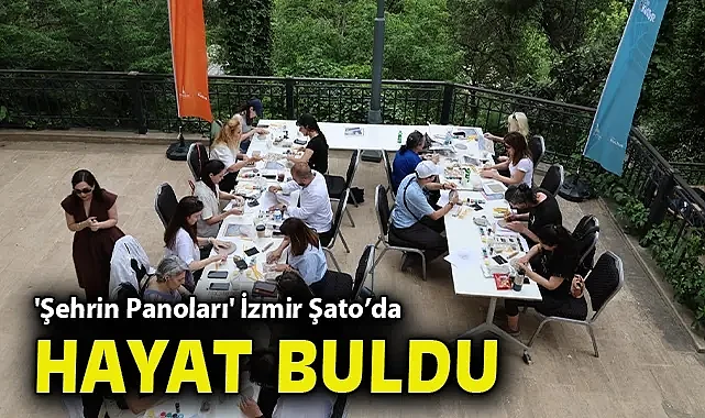 'Şehrin Panoları' İzmir Şato'da hayat buldu