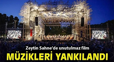 Zeytin Sahne'de unutulmaz film müzikleri yankılandı