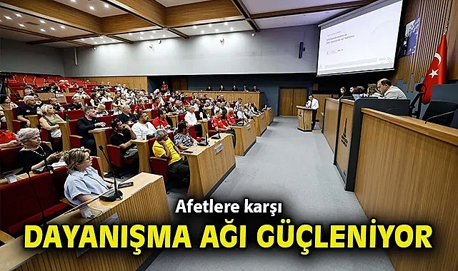 Afetlere karşı dayanışma ağı güçleniyor