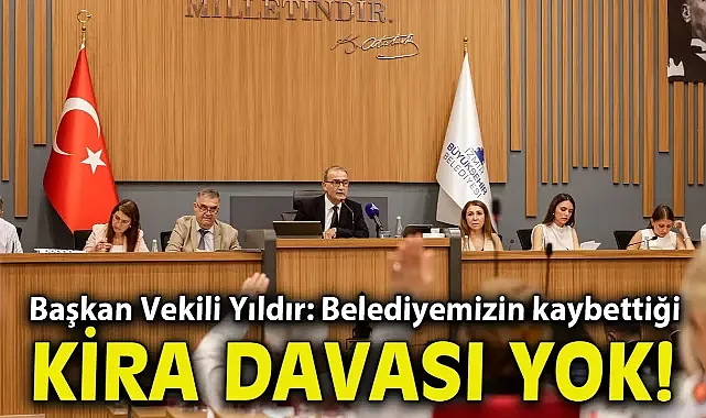 “Belediyemizin kaybettiği kira davası yok”