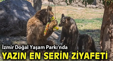 İzmir Doğal Yaşam Parkı'nda yazın en serin ziyafeti