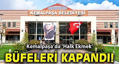 Kemalpaşa’da ‘Halk Ekmek’ büfeleri kapandı!