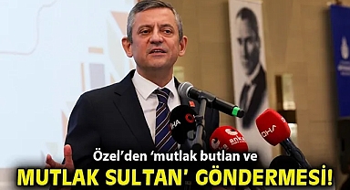 Özel'den 'mutlak butlan ve mutlak sultan' göndermesi!