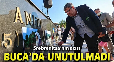 Srebrenitsa’nın acısı Buca’da unutulmadı