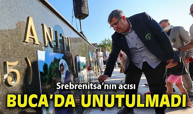 Srebrenitsa’nın acısı Buca’da unutulmadı
