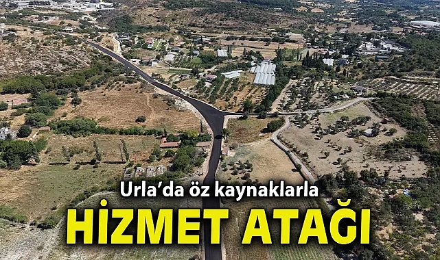 Urla’da öz kaynaklarla hizmet atağı