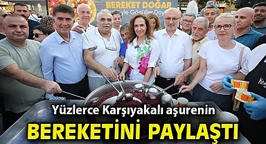 Yüzlerce Karşıyakalı aşurenin bereketini paylaştı